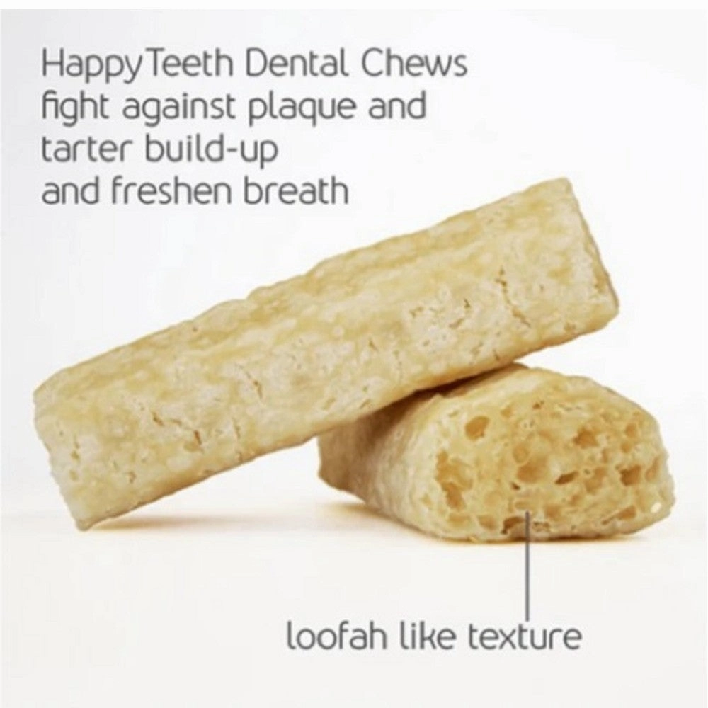 Happy Teeth 30 Day Supply Dental Bacon Dog Chews