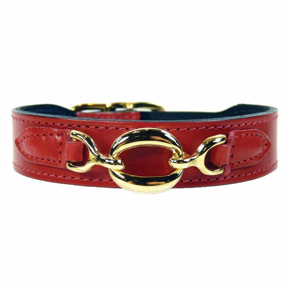 Hartman Collection Dog Collar Ferrari Red