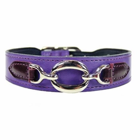 Hartman Collection Dog Collar Grape/Burgundy