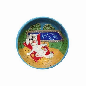 Havanese 4 Dog Bowl