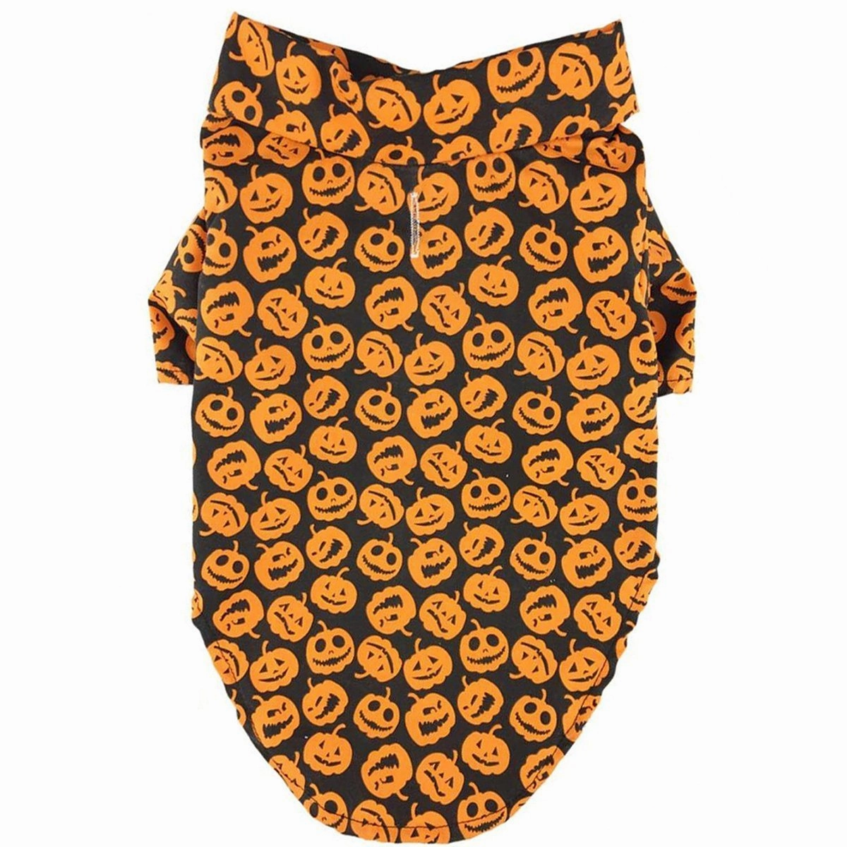Hawaiian Dog Camp Shirt Jack-O-Lanterns