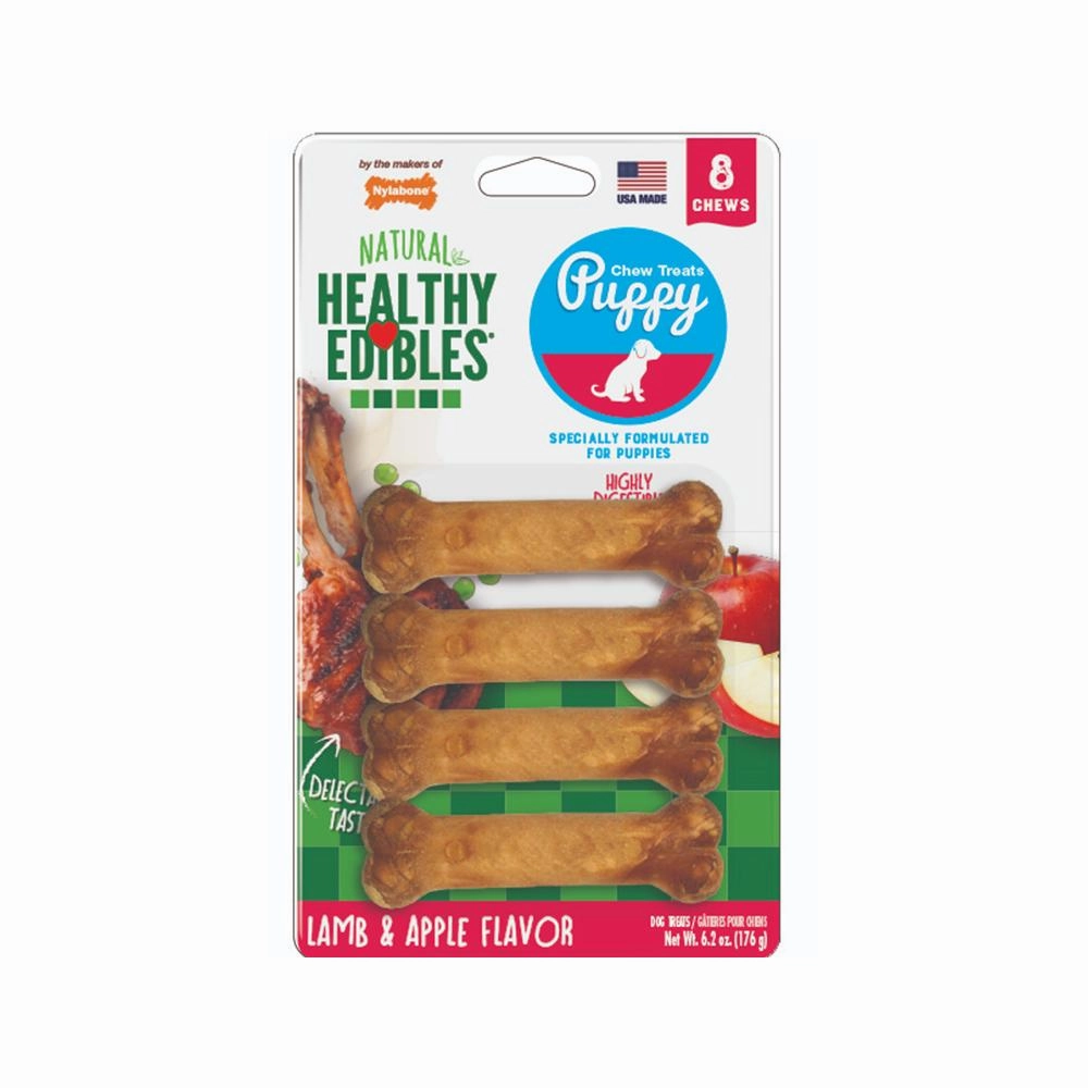 Healthy Edibles Puppy Lamb & Apple Dog Dental Chews