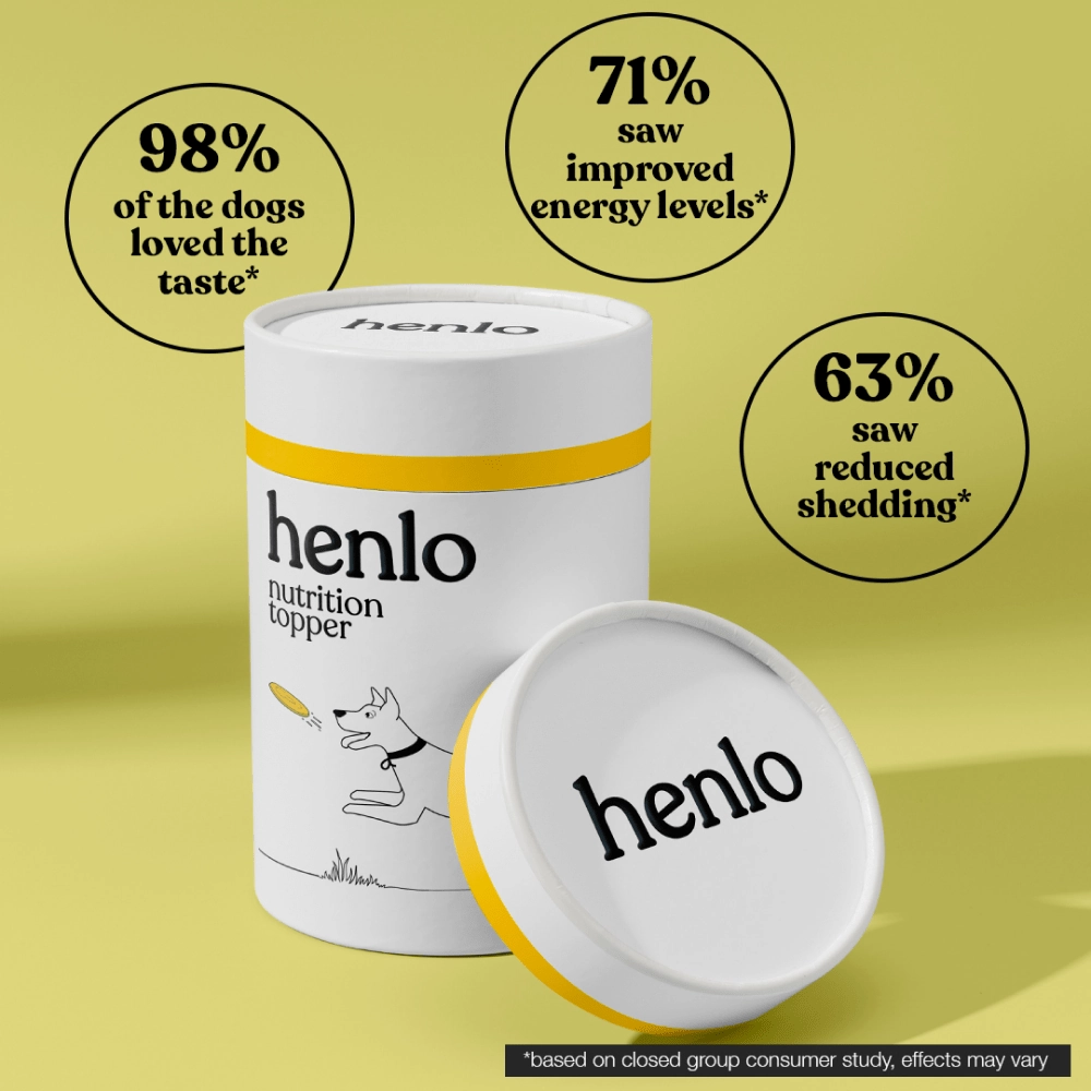 Henlo Everyday Topper for Home Cooked Food and Chicken Jerky Treats for Dogs Combo