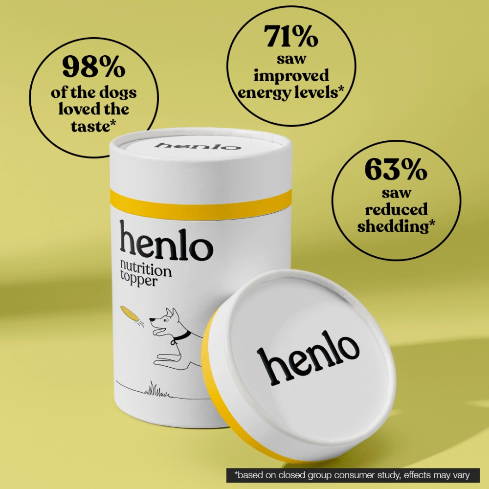 Henlo Everyday Topper for Home Cooked Food and Chicken Pops Treats for Dogs Combo