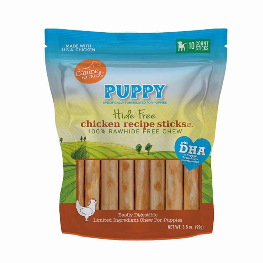 Hide-Free Puppy Chicken Rolls