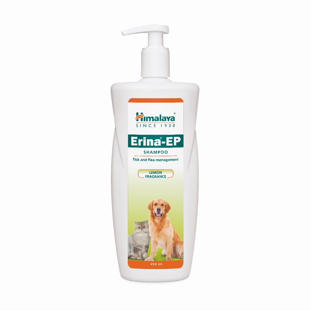 Himalaya Erina EP Tick and Flea Shampoo for Dogs and Cats