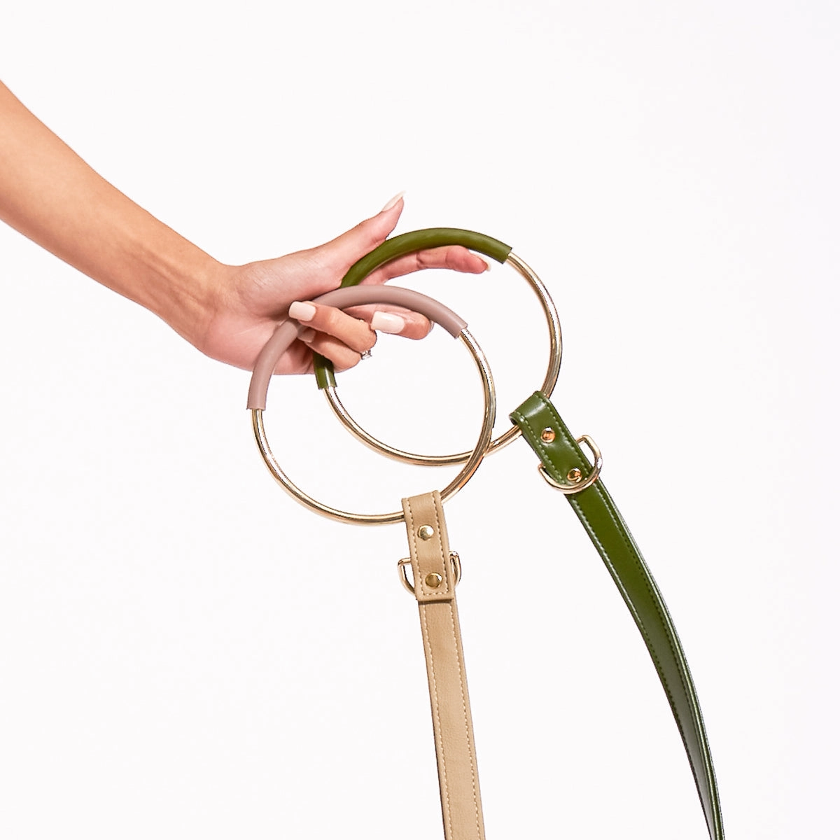 Hoopsy Dog Leash Nopal Green