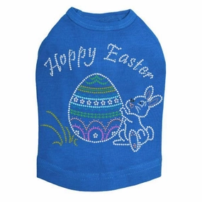 Hoppy Easter Rhinestone Dog Tank