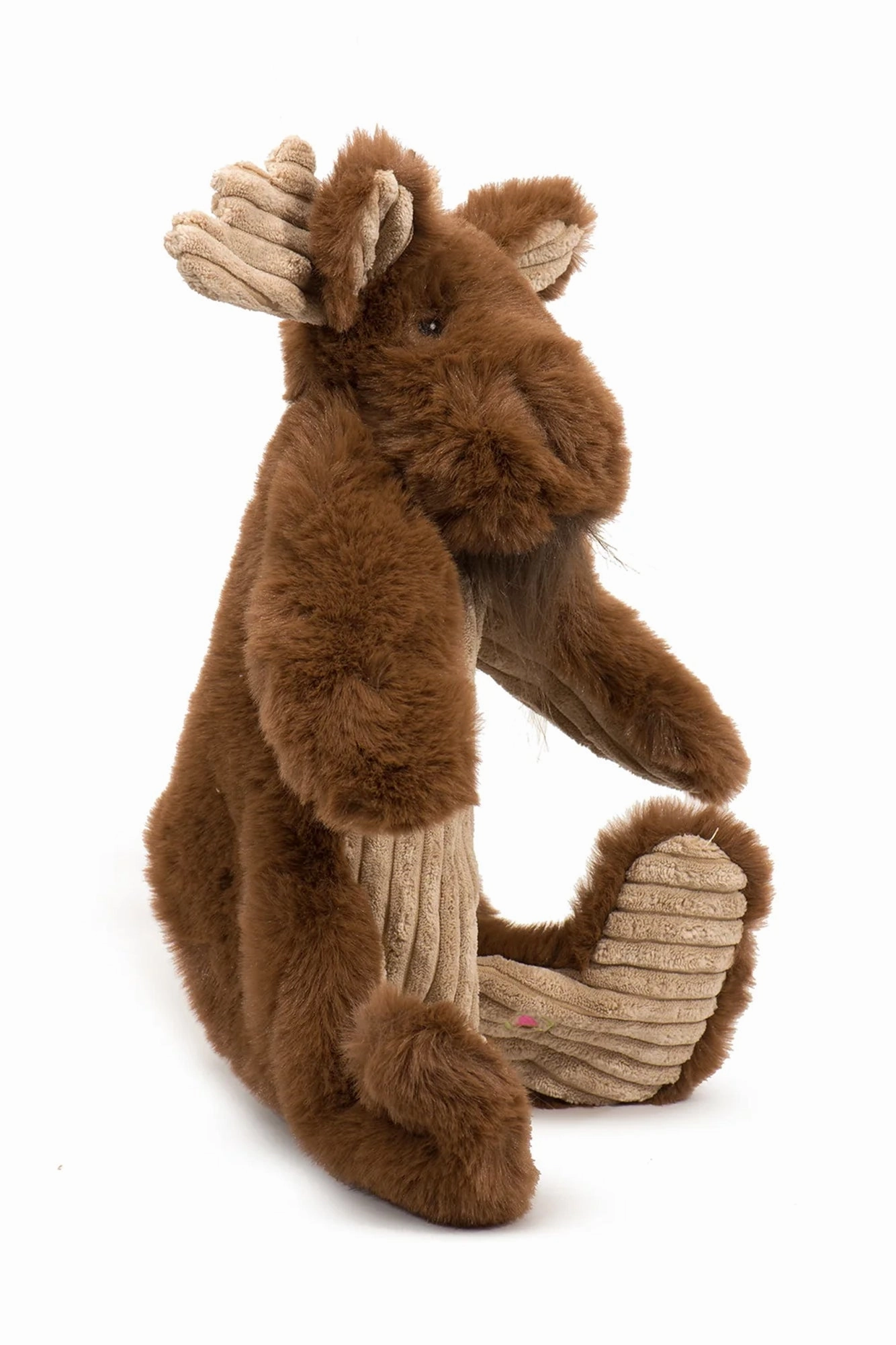 HuggleHounds X-Brace Maple Moose Rope Dog Toy