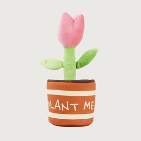 HUGSMART Puppy Garden - Tulip 2-in-1 Dog Toy
