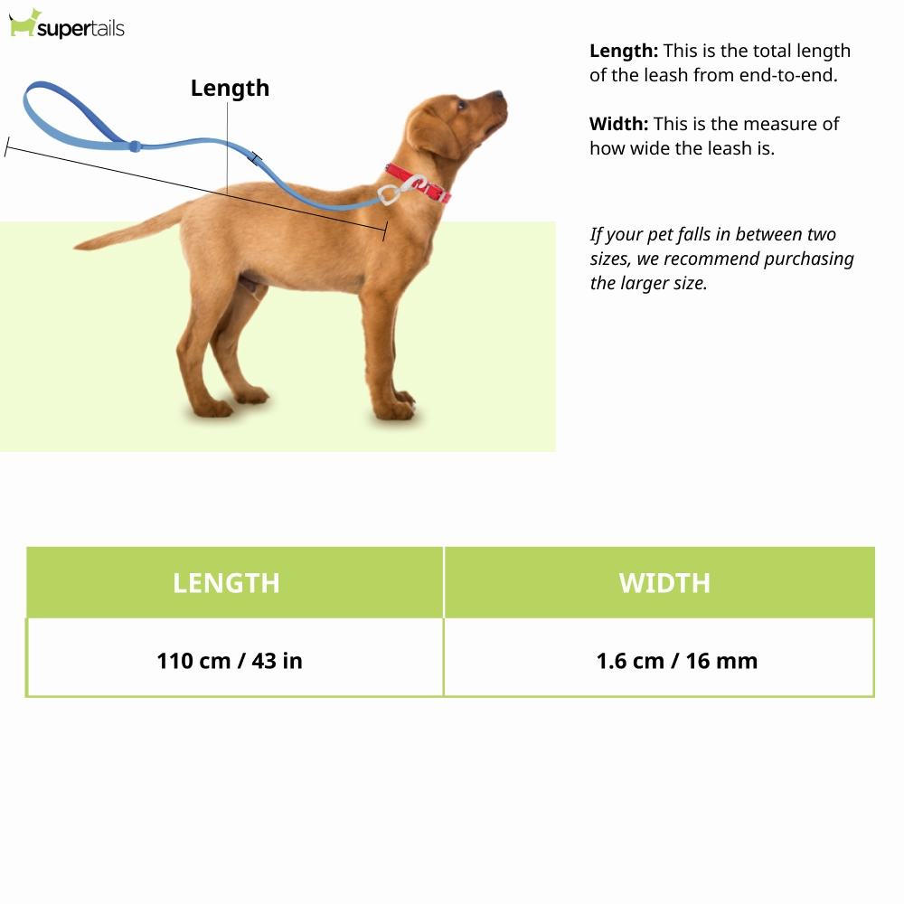 Hunter Modern Art Round and Soft Petit Leash for Dogs (Pink)