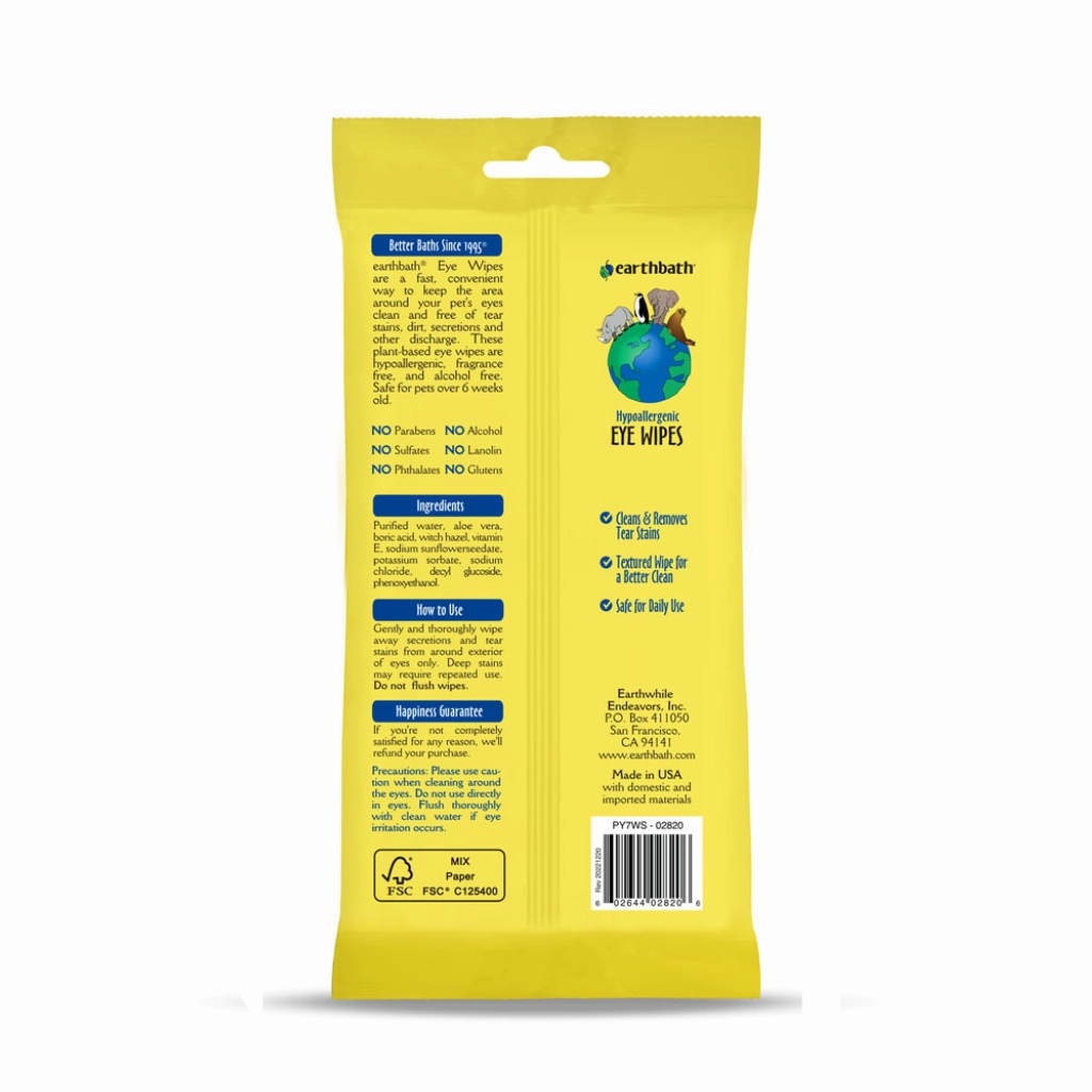 Hypoallergenic Eye Wipes