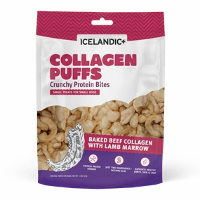 Icelandic  Beef Collagen Puffs with Marrow Treats for Small Dogs (SPECIAL ORDER ITEM)