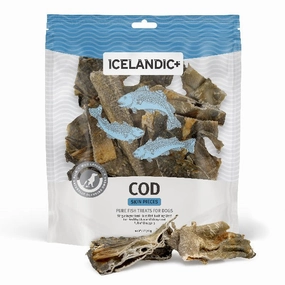 Icelandic  Cod Skin Pieces Dog Treats (SPECIAL ORDER ITEM)
