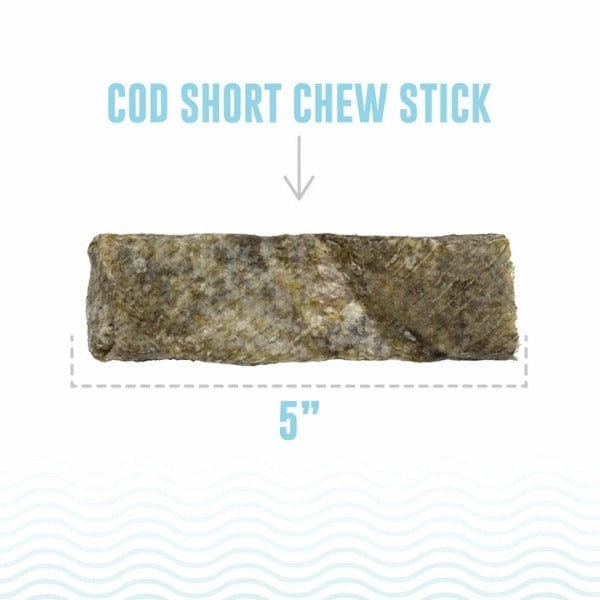 Icelandic  Hand Wrapped Cod Skin Sticks for Dogs (SPECIAL ORDER ITEM)