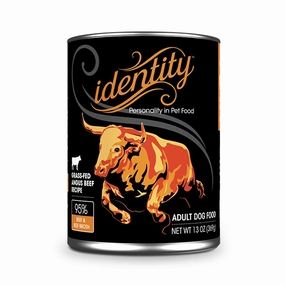 IDENTITY Grass-Fed Angus Beef Recipe Adult Dog Food