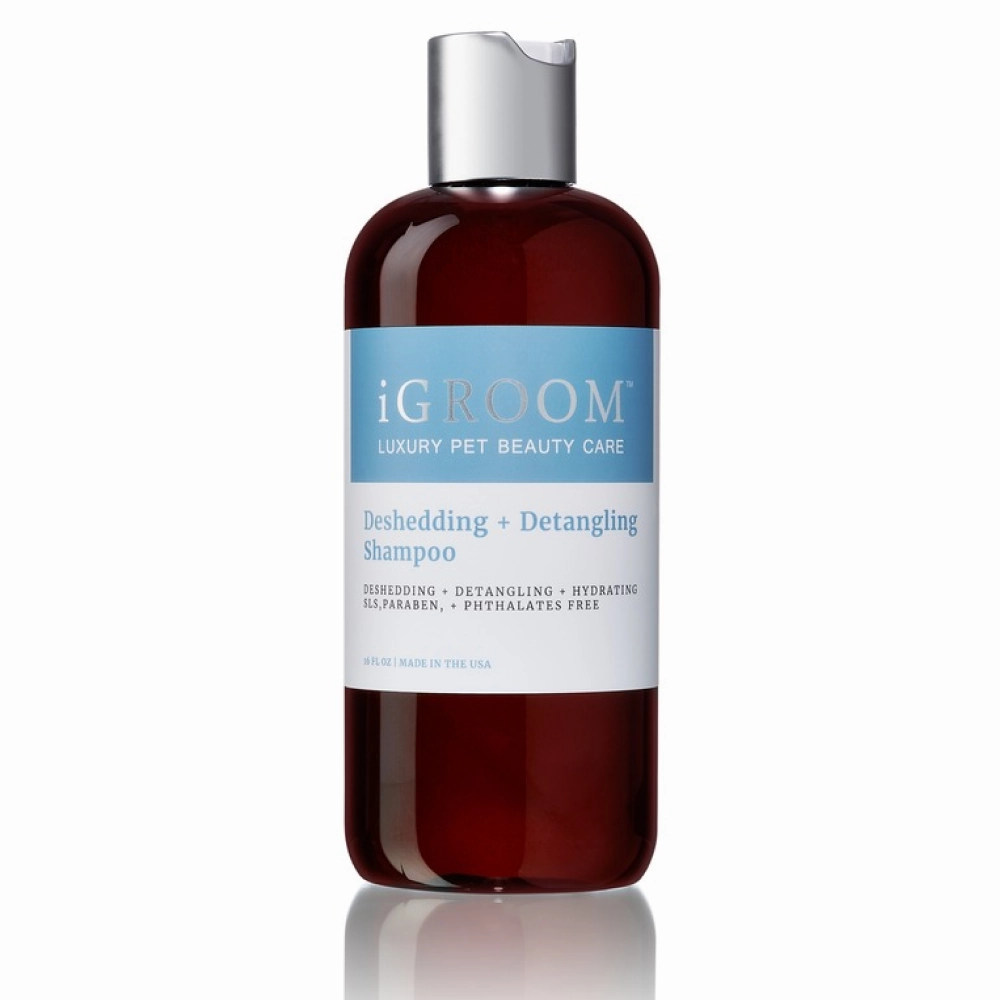 iGroom Deshedding Plus Detangling Shampoo for Dogs and Cats