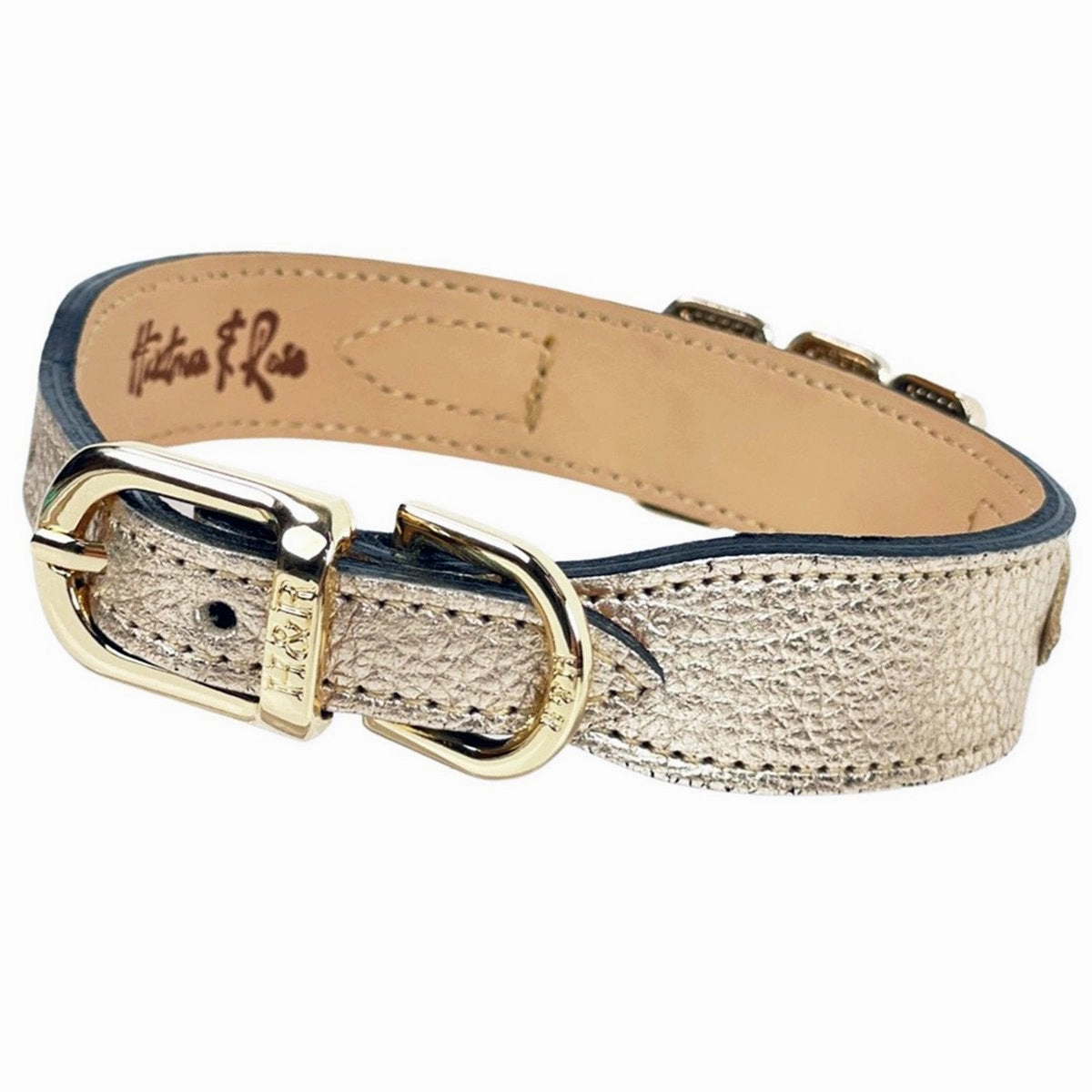 Imperial Collection Dog Collar Metallic Gold/Golden Shadow/Gold