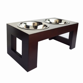 Indus Double Dog Diner Walnut