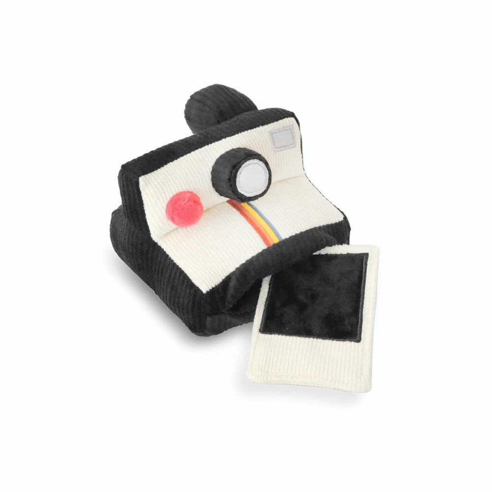 Instant Camera Snuffle   Squeaky Dog Toy