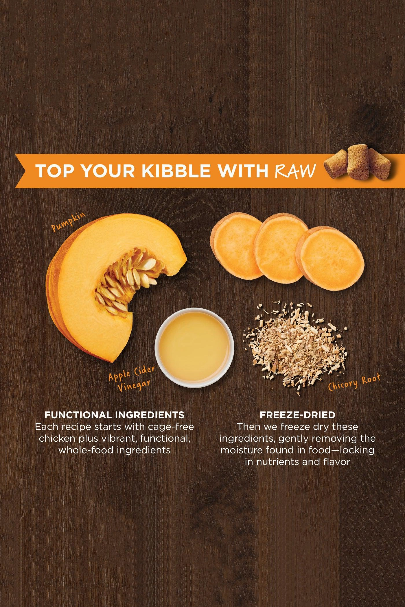 Instinct Raw Boost Gut Health Freeze-Dried Mixer