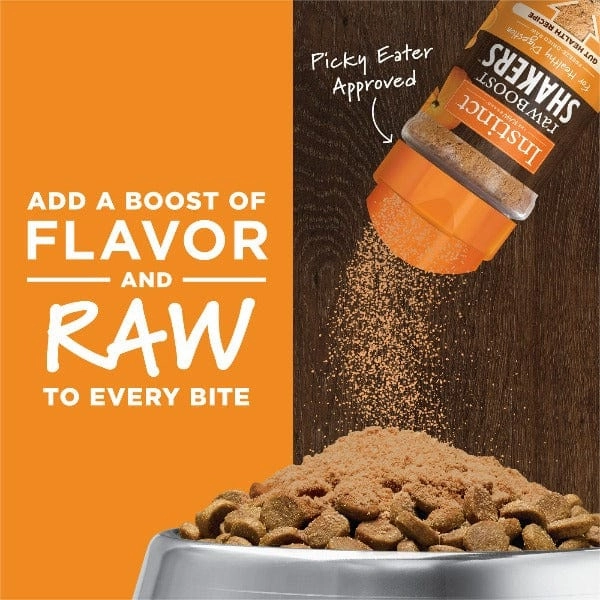 Instinct Raw Boost Shakers Gut Health Recipe Dog Food Topper