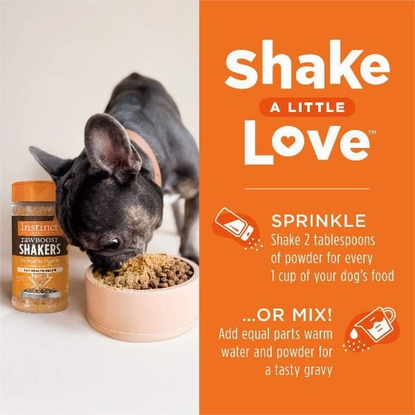 Instinct Raw Boost Shakers Gut Health Recipe Dog Food Topper