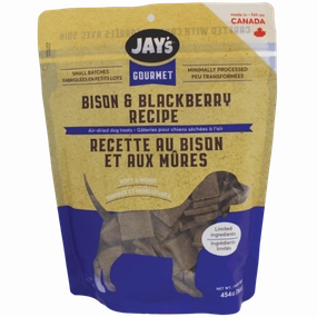 Jay's Gourmet Bison & Blackberry Recipe Dog Treats