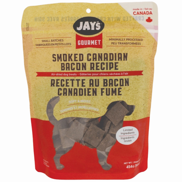 Jay's Gourmet Smoked Canadian Bacon Recipe Dog Treats