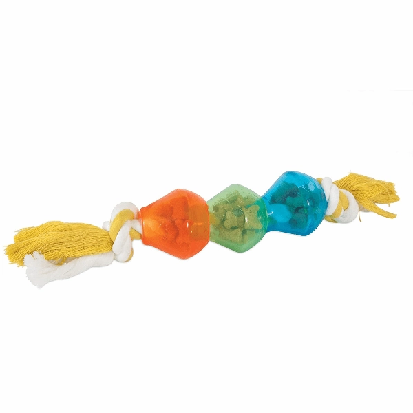 JW Treat Pods Rope Toy