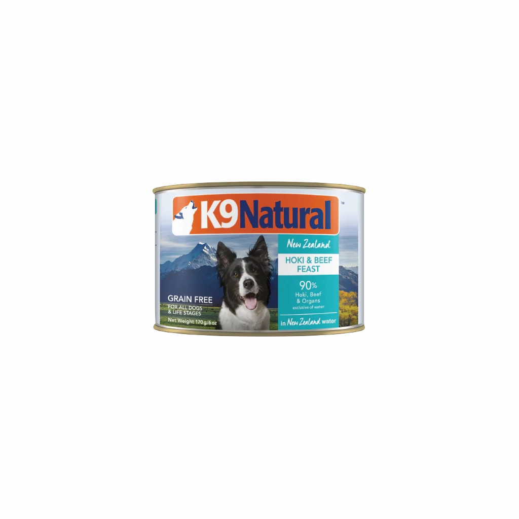 K9 Natural Canned Dog Food - Hoki & Beef Feast