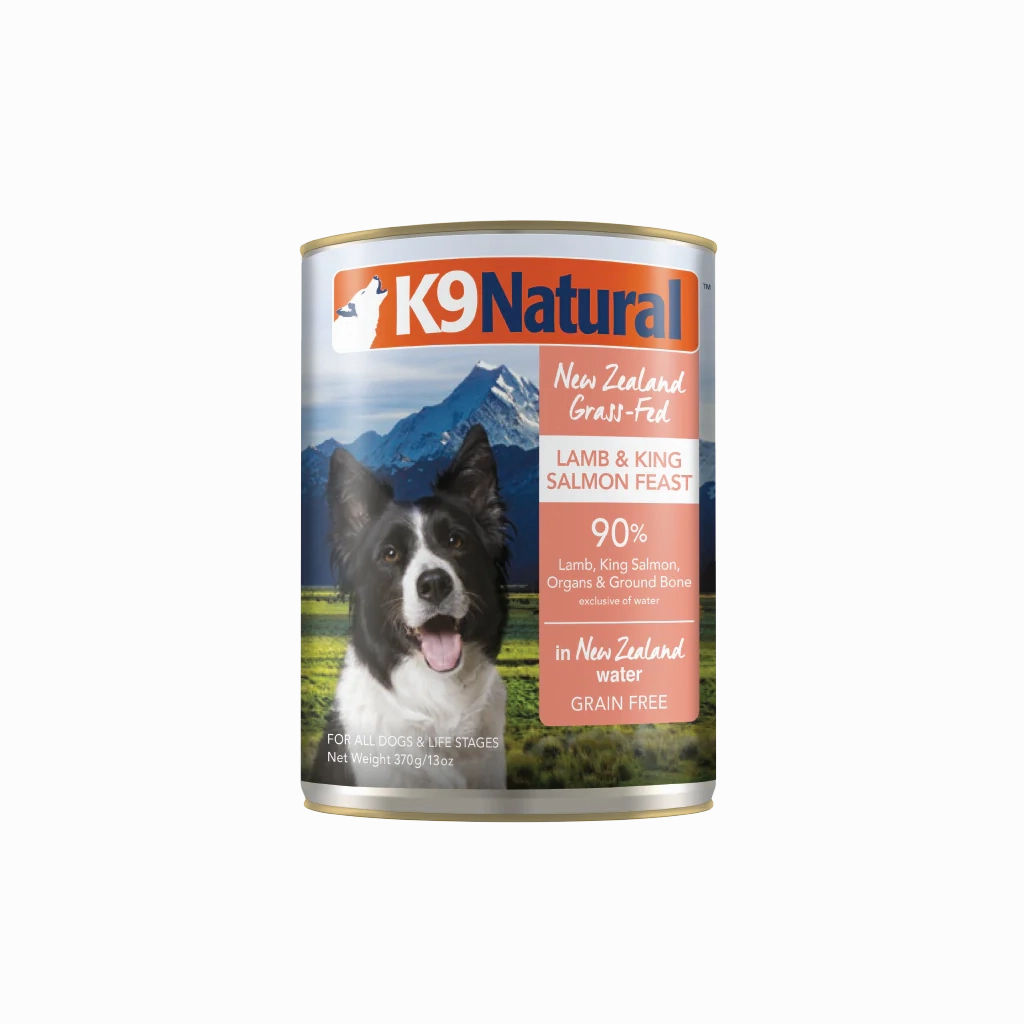 K9 Natural Canned Dog Food - Lamb & King Salmon Feast
