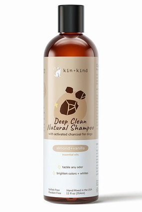 Kin   Kind Almond and Vanilla Deep Clean Dog Shampoo