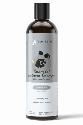 Kin   Kind Deep Clean Charcoal and Patchouli Dog Shampoo