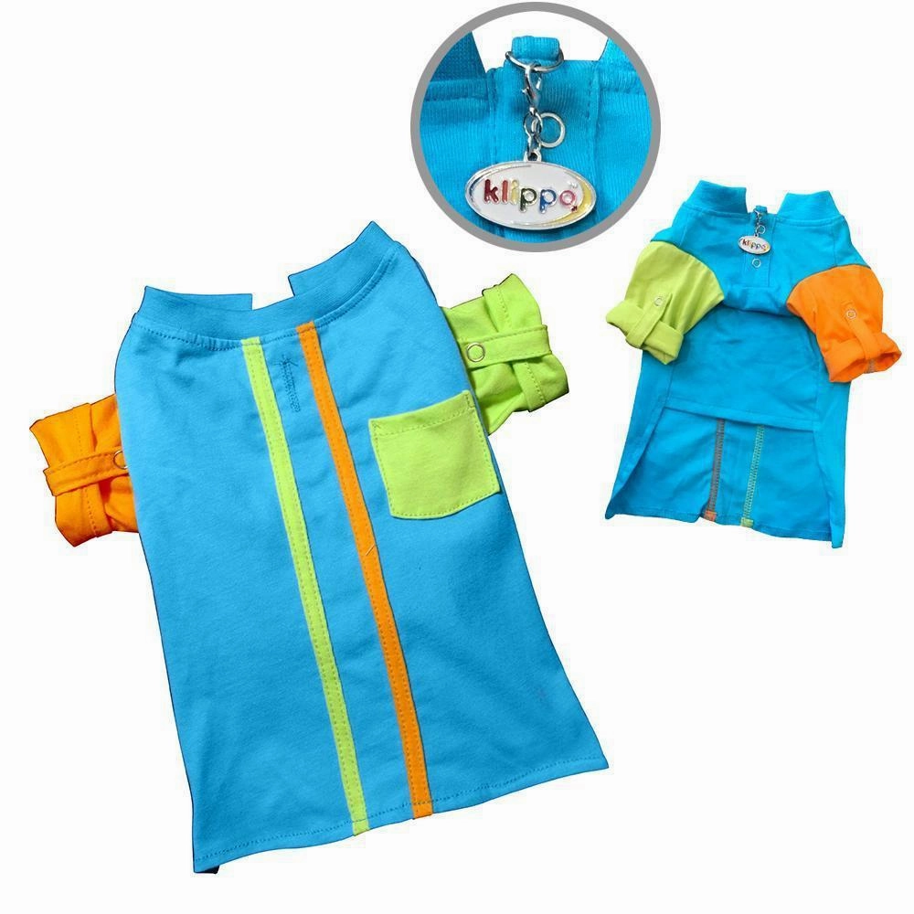 Knit Cotton Contrast Dog Shirt