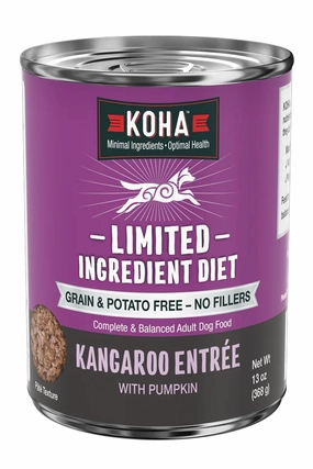 Koha Limited Ingredient Kangaroo Entree Wet Dog Food