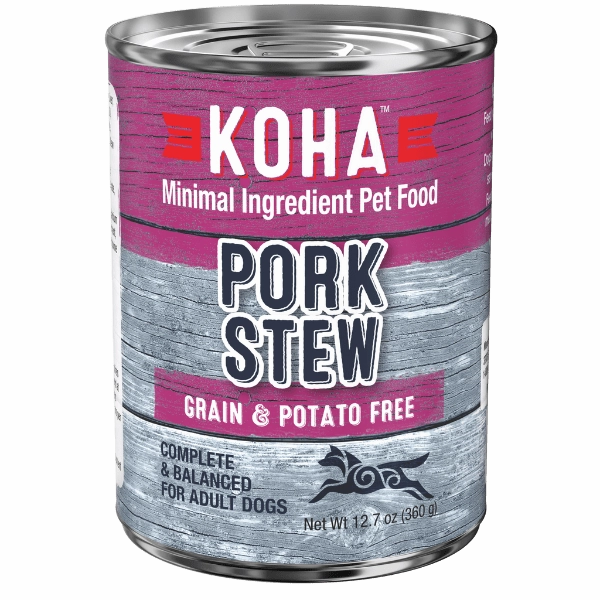 KOHA Pork Stew Canned Dog Food