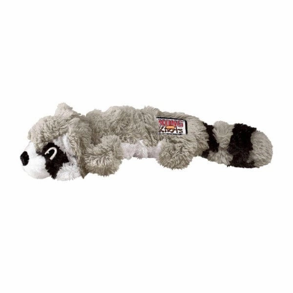 KONG Scrunch Knots Racoon Dog Toy