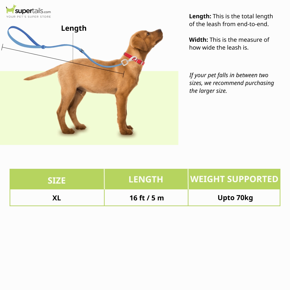 Kong Ultimate Retractable Leash for Dogs and Cats (Red)