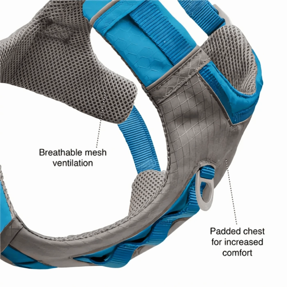 Kurgo Journey Air Harness for Dogs (Coastal Blue)