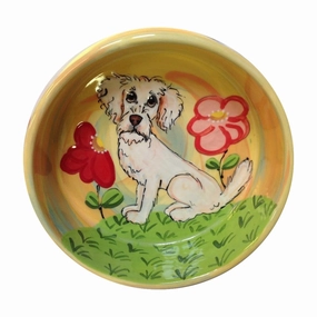 Labradoodle 2 Dog Bowl