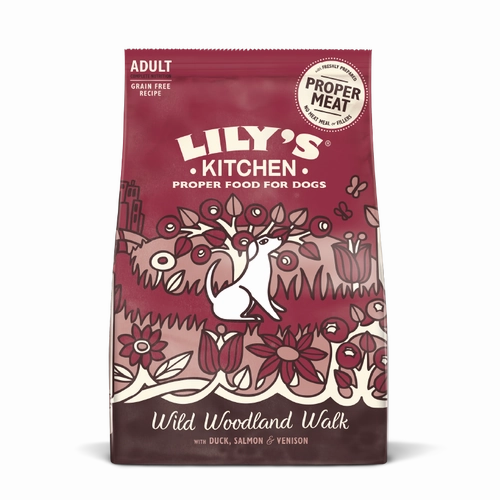 Lily's Kitchen - Dry Food For Dogs - Duck, Salmon and Venison Dry Food