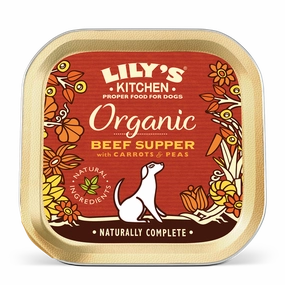 Lily's Kitchen - Wet Food For Dogs - Organic Beef Super 150g