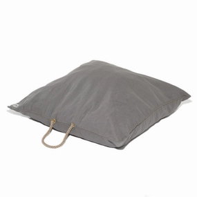 Linen Dog Bed Grey