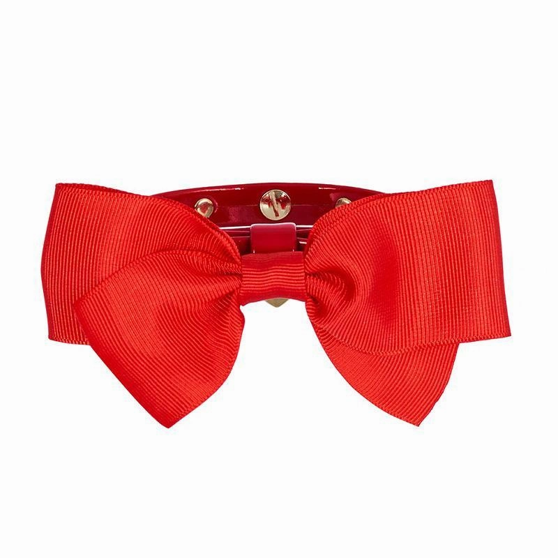 Luna Moongirl Dog Collar Red