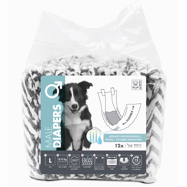 M-PETS Male Diapers