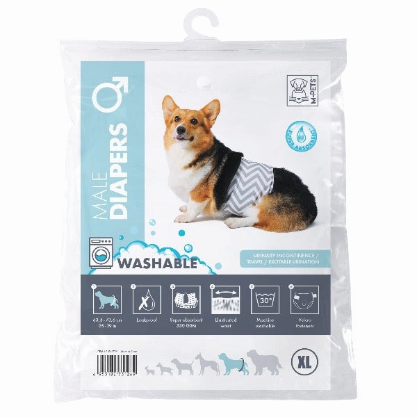 M-PETS Male Washable Diaper