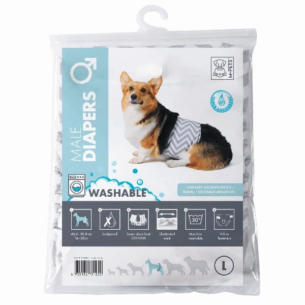 M-PETS Male Washable Diaper