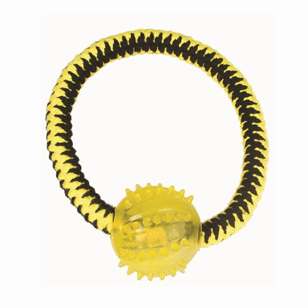 M-PETS Twist Ring Ball Rope