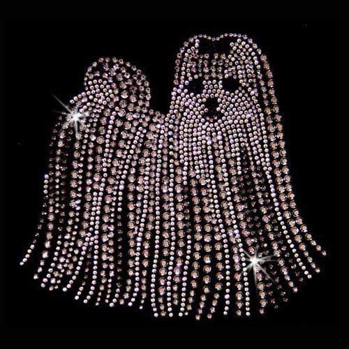 Maltese Rhinestone Dog Tank
